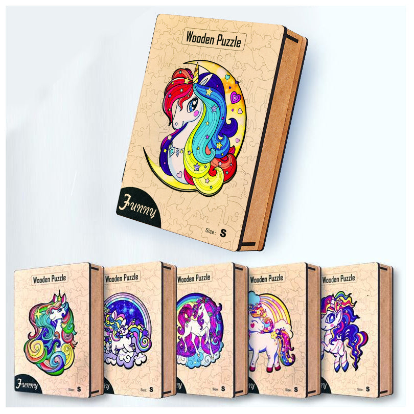 Gebruik je Creativiteit Eenhoorn Puzzelspel