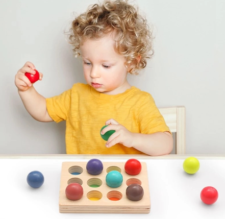 Rainbow Balls - Regenboogballen Sorteerspel
