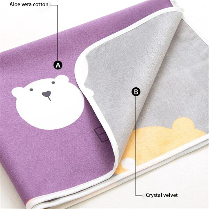 ComfortCubs Verschoonmat - Droog en comfortabel in bed - Baby verschoningsmat