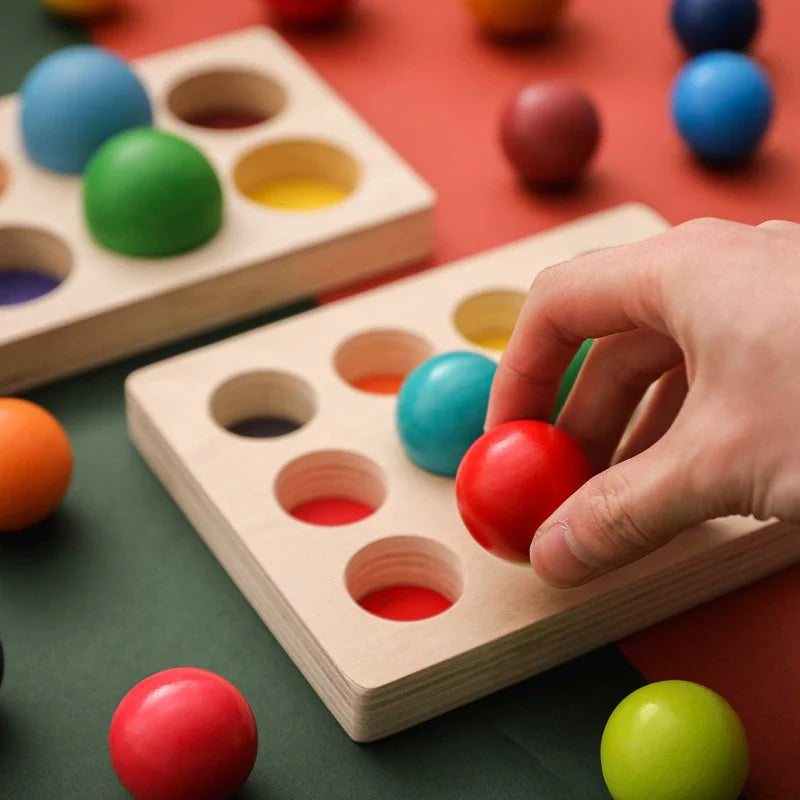 Rainbow Balls - Regenboogballen Sorteerspel