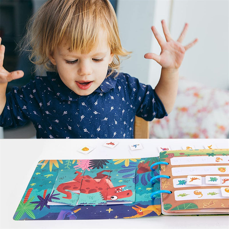 Interactief Activiteitenboek – Educatief Speelboek voor Kinderen Rustgevend Leerboek voor Zelfstandig Spelen