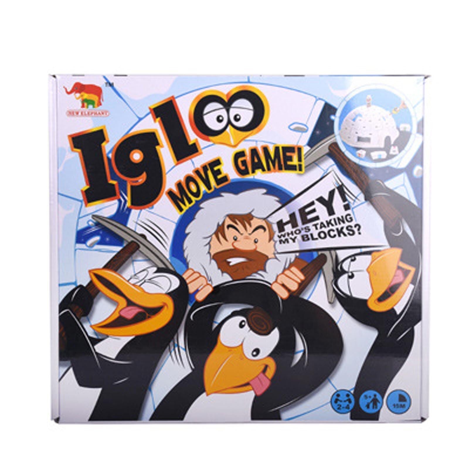 Iglo Spel - Een Koude Uitdaging - Blokkenspel