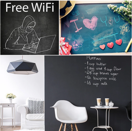 Creatief Krijtbord Muursticker – Multifunctionele Oplossing voor Elke Ruimte