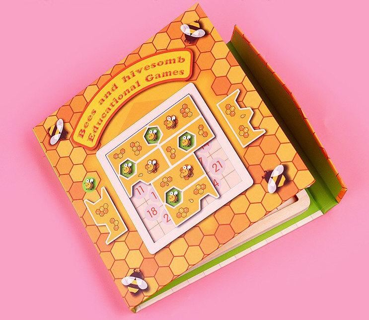 Educatieve Honingraat Puzzel - Ontdek Eindeloos Plezier voor Kinderen en Volwassenen