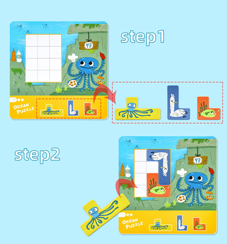 Oceaanpuzzel - Ontdek de Magie van de Oceaan met deze Educatieve Puzzel
