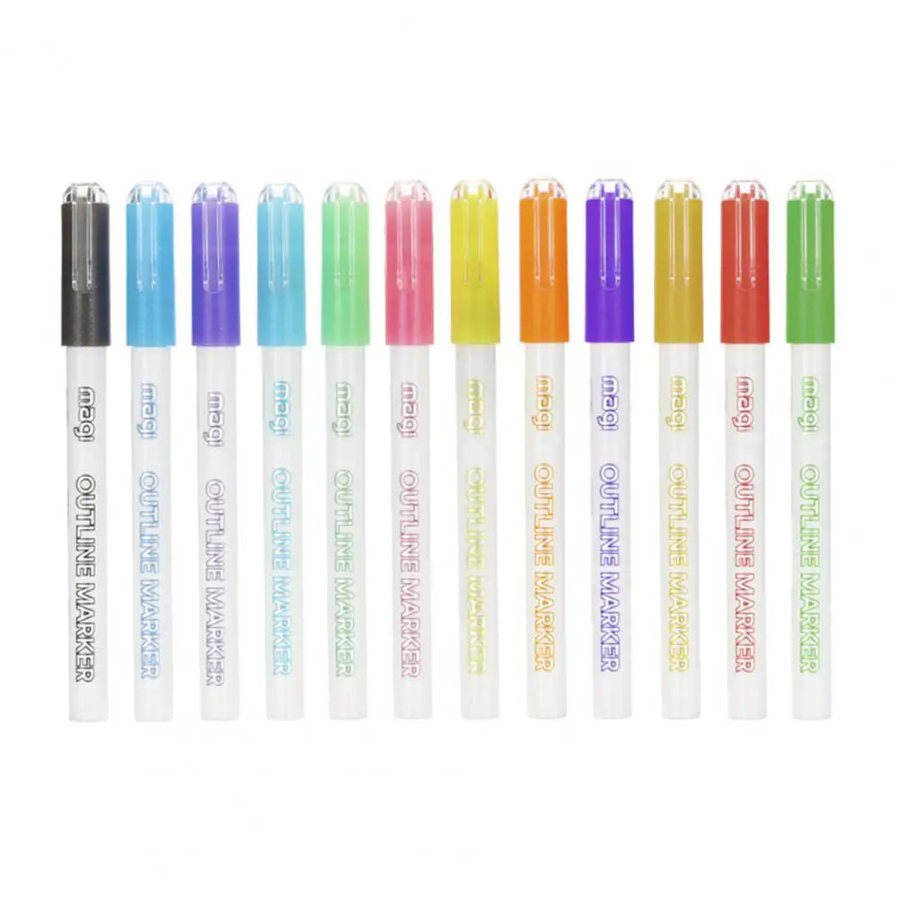 FluoKleur Markers - Stralende Creativiteit - Kleurrijke Stiften