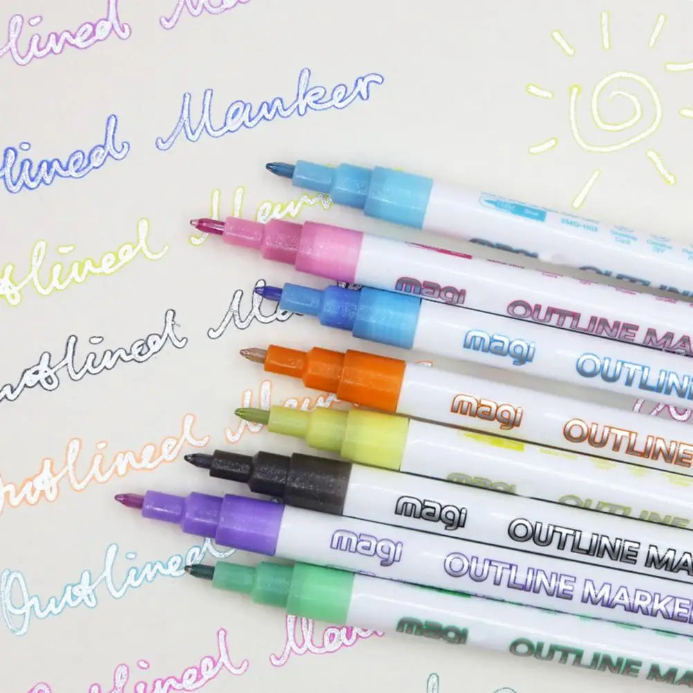 FluoKleur Markers - Stralende Creativiteit - Kleurrijke Stiften