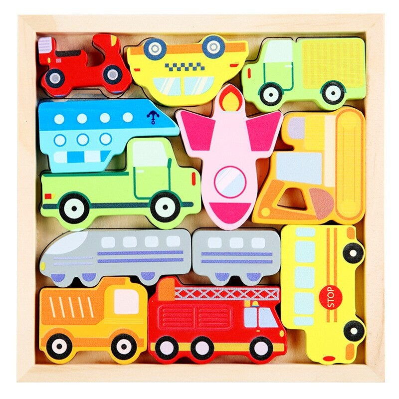 Who Fits Where? Shapes Puzzle - Educational Fun