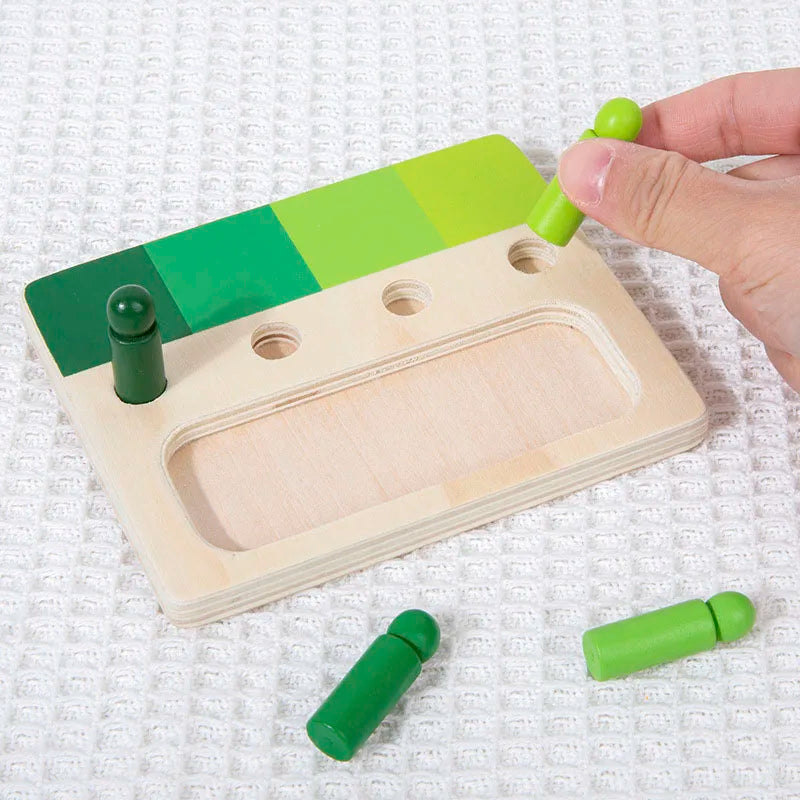 Kleurrijk Montessori Leerplezier Bord - Educatief Speelbord voor Kinderen
