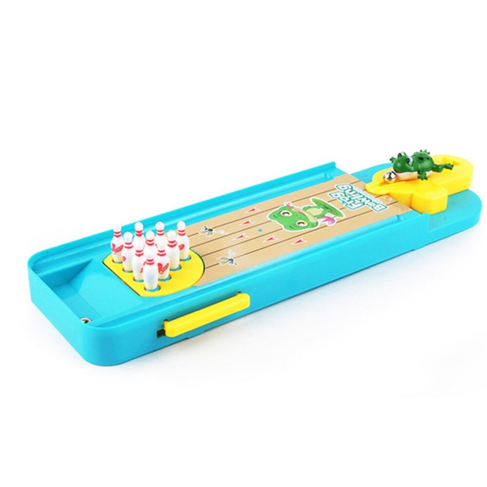 Kikker Bowling - Stimuleer de Motoriek - Mini Bowlingbaan voor Kinderen