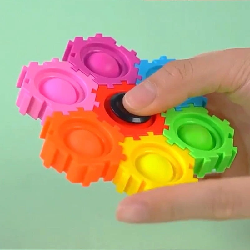Bouw Poppers - Creatief Bouwen met Fantasie - Pop it Fidget