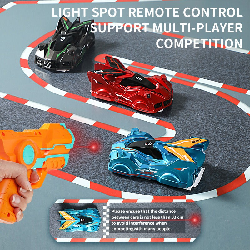 Laser Racewagen - Bestuur met een laserstraal - Muurklimmende auto