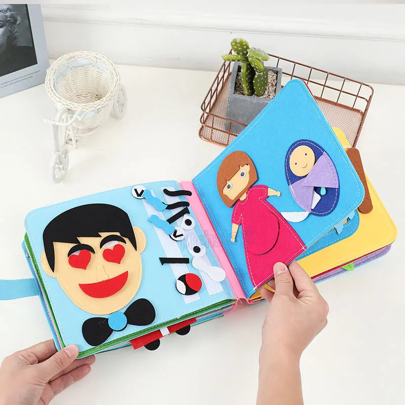 Montessori Activiteitenboek | Ontwikkel Zintuigen Met Dit Leerrijke Busybook
