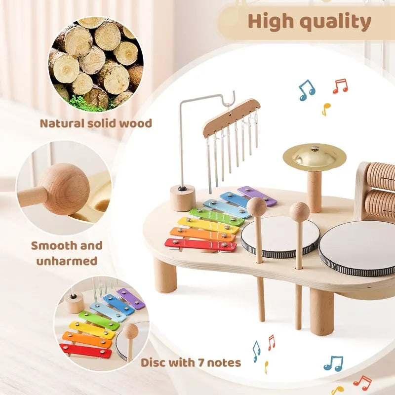 Baby Muziekset - Muzikale Ontdekkingen - Muziek Speelgoed voor Baby's