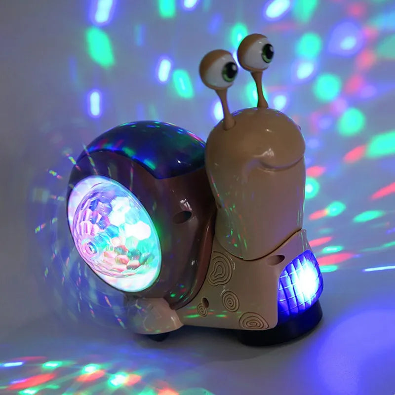 Muzikale Slak - Lichtgevend Speelvriendje - Speelgoed Slak &amp; Krab