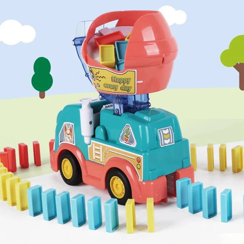 Domino Auto - Eindeloze Domino Pret - Stenen Legger Speelgoed