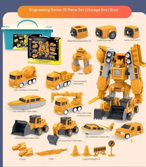 Mega Transformer - Van Vrachtwagen naar Speelgoedrobot