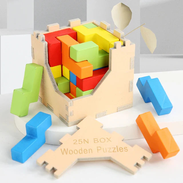 Train je brein - 3D Tetris Puzzel