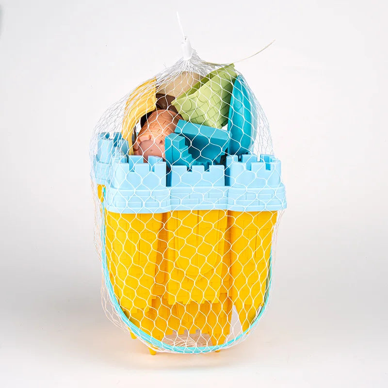 Strandplezier Zandkastelenset - Creatief Bouwen voor Kinderen