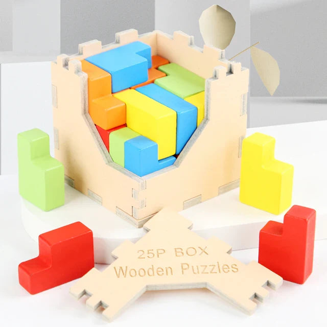 Train je brein - 3D Tetris Puzzel