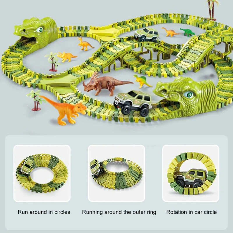 DinoRace - Spannend Dino Avontuur - Racebaan