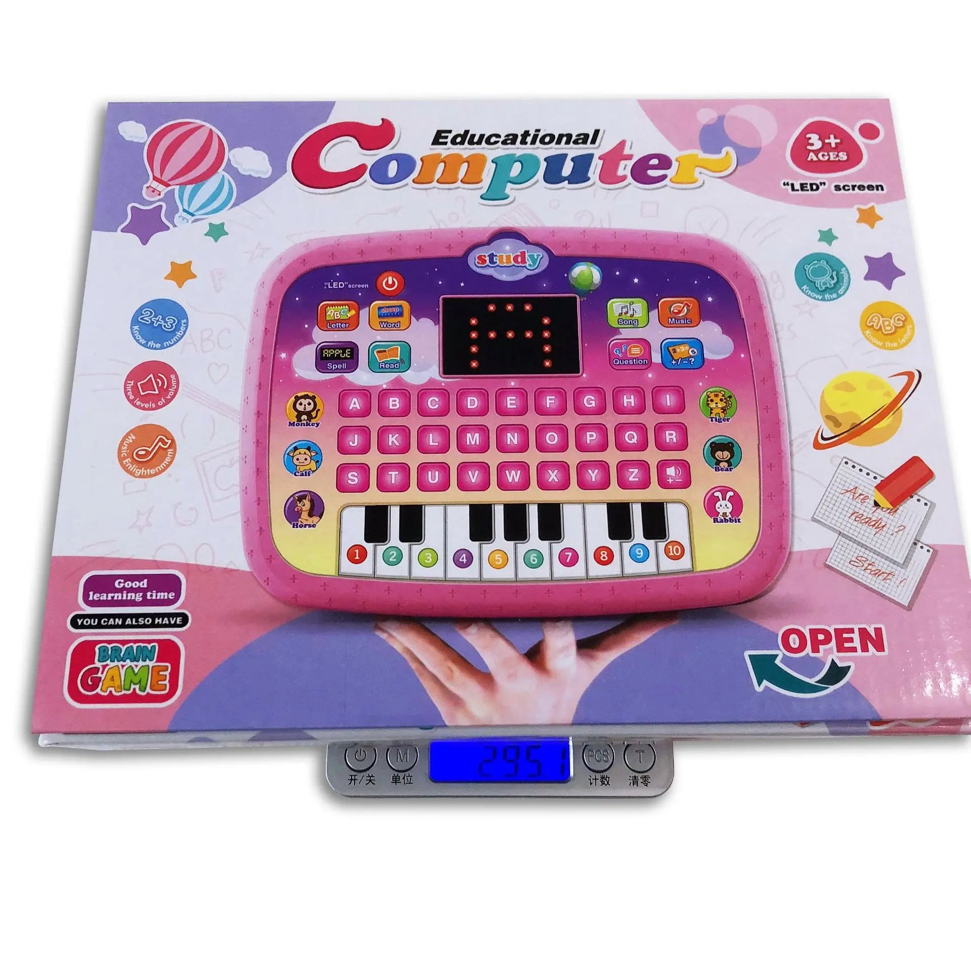 Interactieve Kindertablet – Leer Taal en Rekenen op een Speelse Wijze