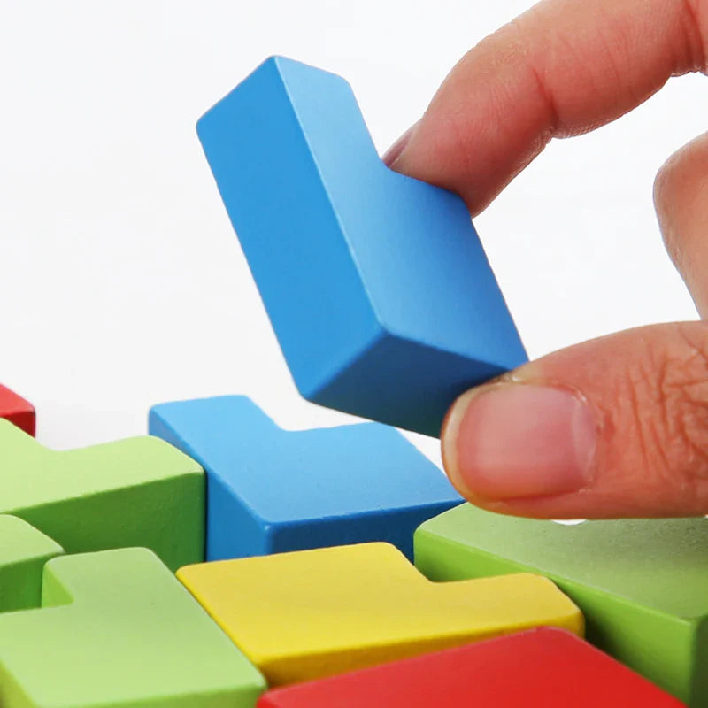 Train je brein - 3D Tetris Puzzel