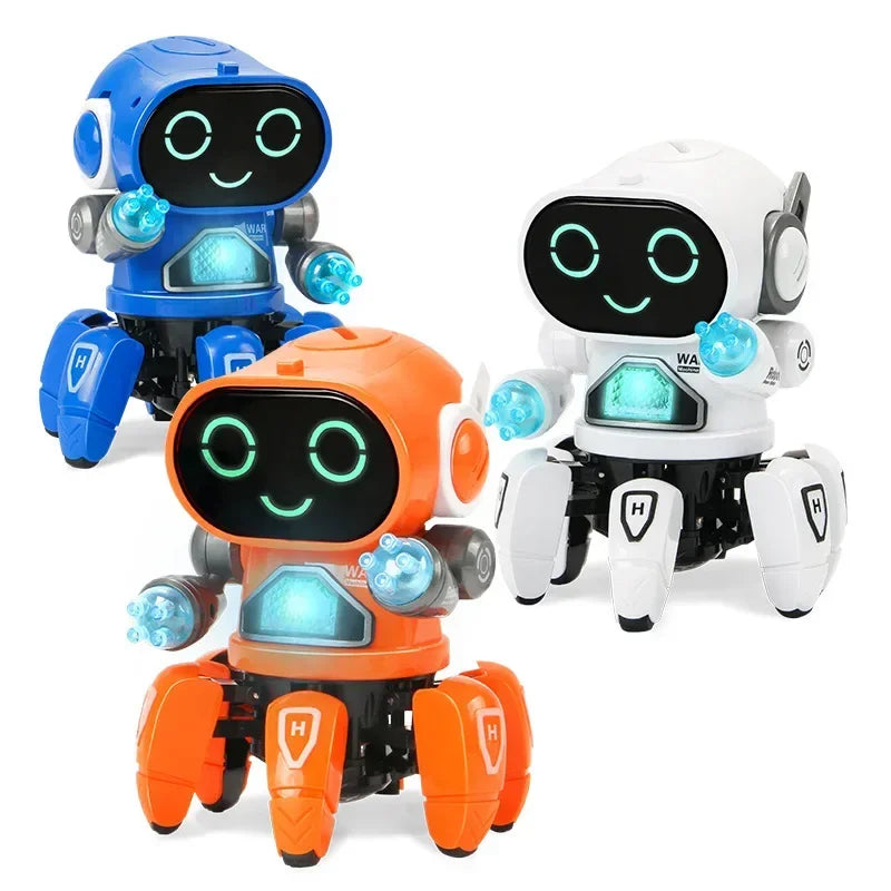 Dansende Spin Robot - Lichtshow en Bewegingen - Interactieve Speelgoedrobot