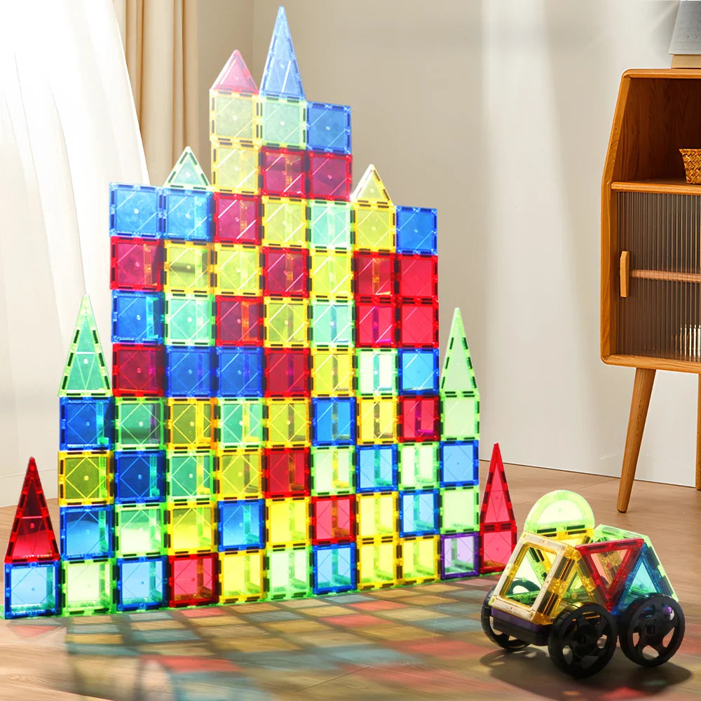 Creatieve Magnetische Tegels – Ontwikkel Verbeelding met Magnetische Bouwspeelgoed
