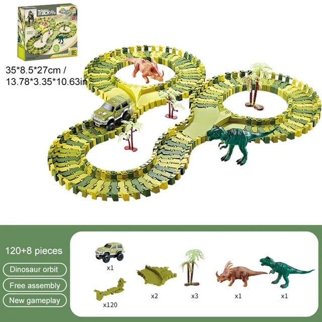 DinoRace - Spannend Dino Avontuur - Racebaan