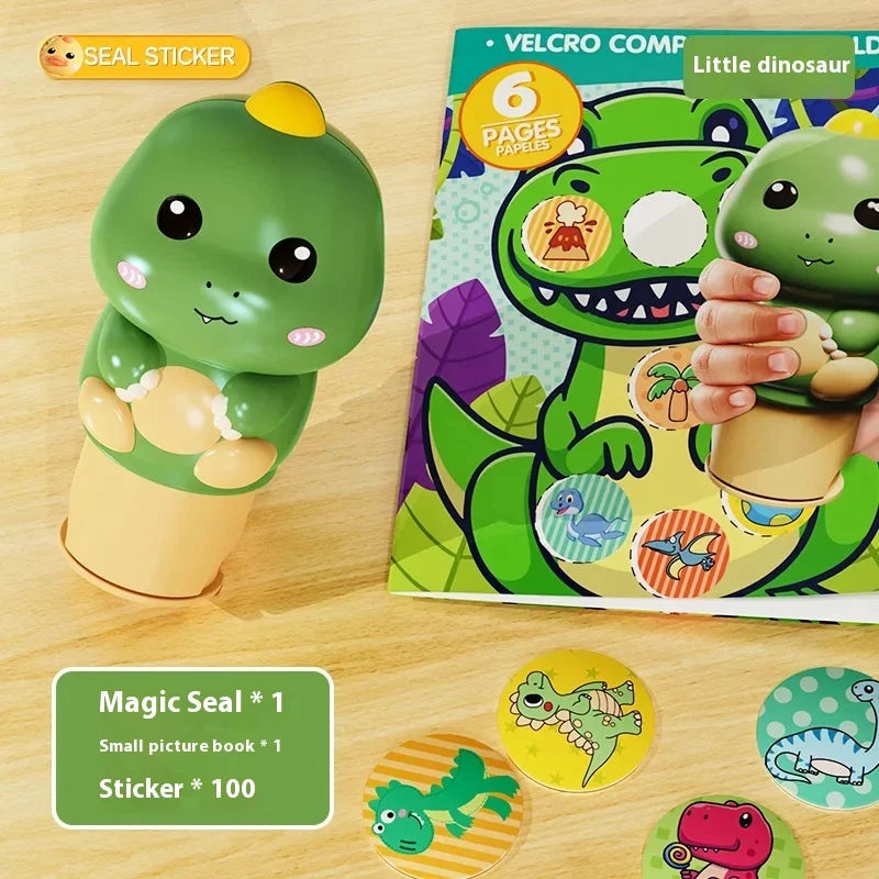 Magisch Stickerboek - Fantasierijk Stickerparadijs - Creatief Stickerboek