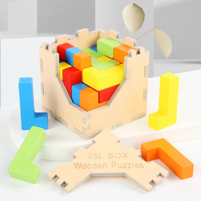 Train je brein - 3D Tetris Puzzel