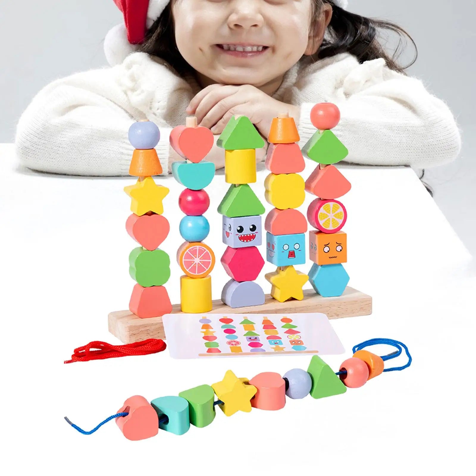 Houten Leerblokken voor Kinderen - Stimuleer Ruimtelijk Inzicht en Creativiteit