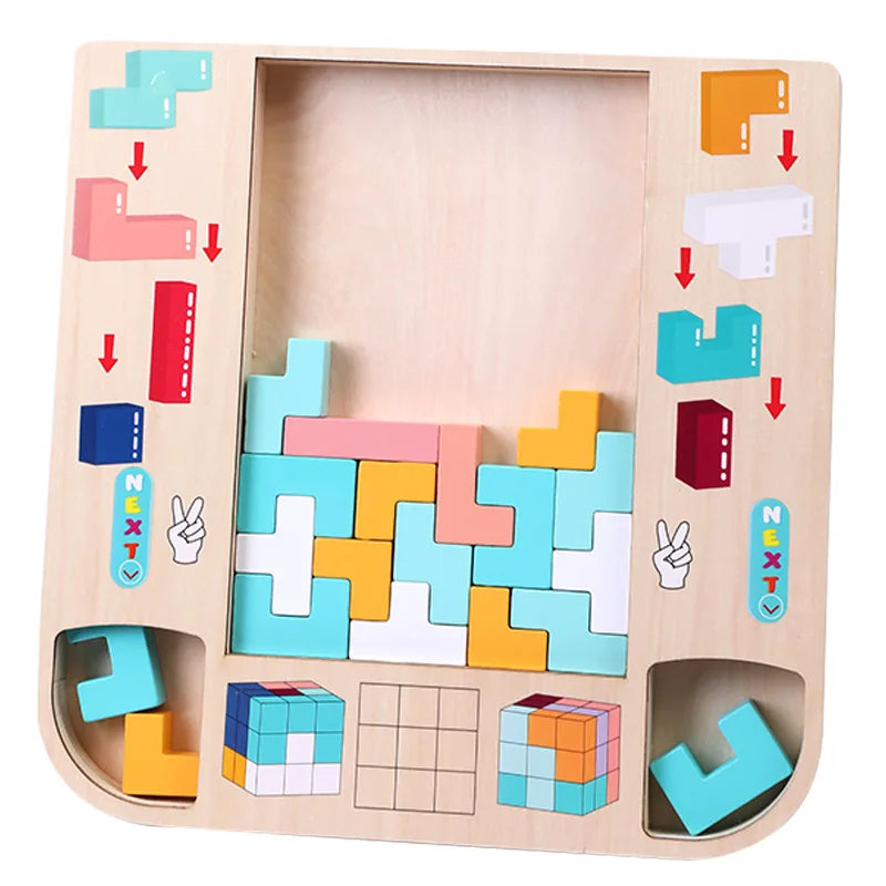 Bouw Je Brein - Tetris Puzzel voor Kinderen