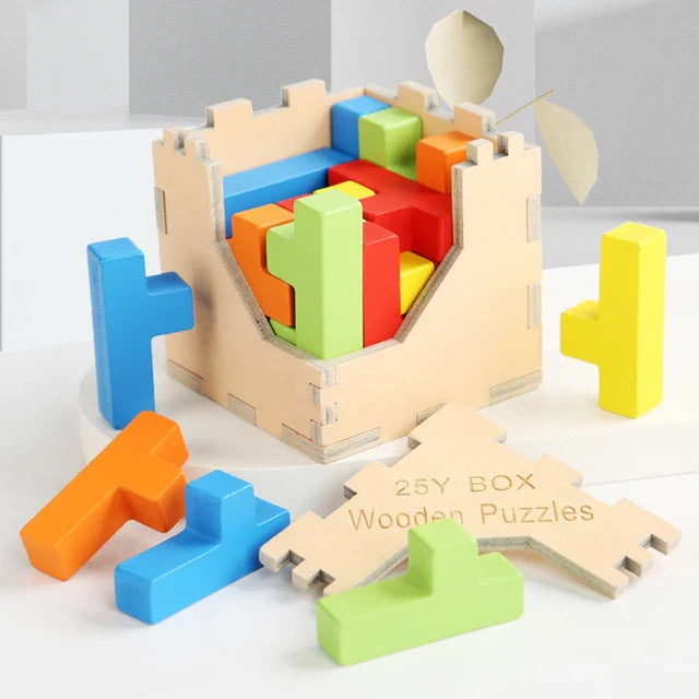 Train je brein - 3D Tetris Puzzel