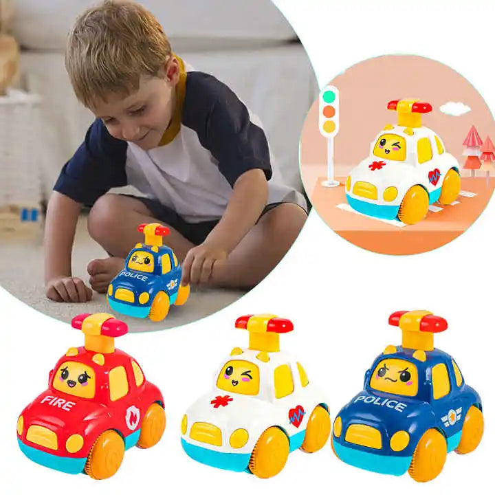 Raceauto Service Set - Push & Go Speelgoedauto's