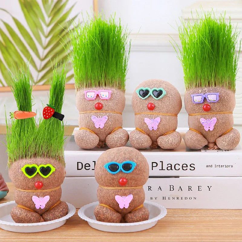 Mini Planten Set - Zorg voor je Groene Vrienden - Decoratieve Planten Thuis
