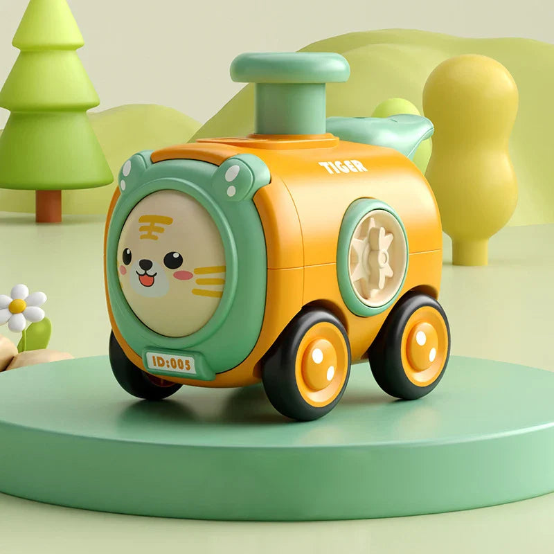 Dieren Avonturen Trein - Fluitende Rit voor Kinderen - Speelgoedtrein