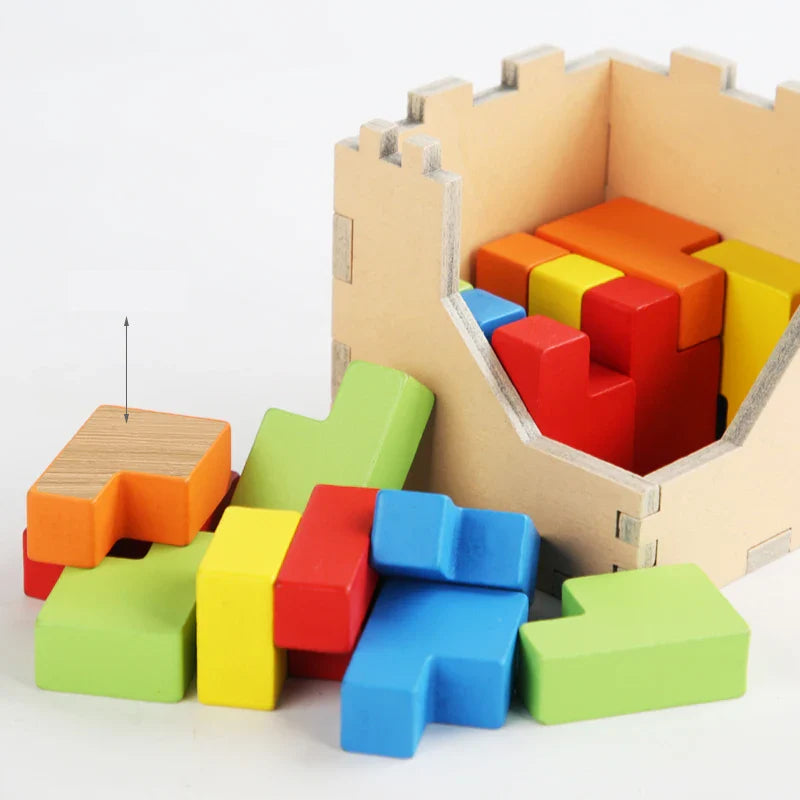 Train je brein - 3D Tetris Puzzel