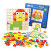 Houten Patronen Puzzel - Educatief Entertainment voor Kinderen
