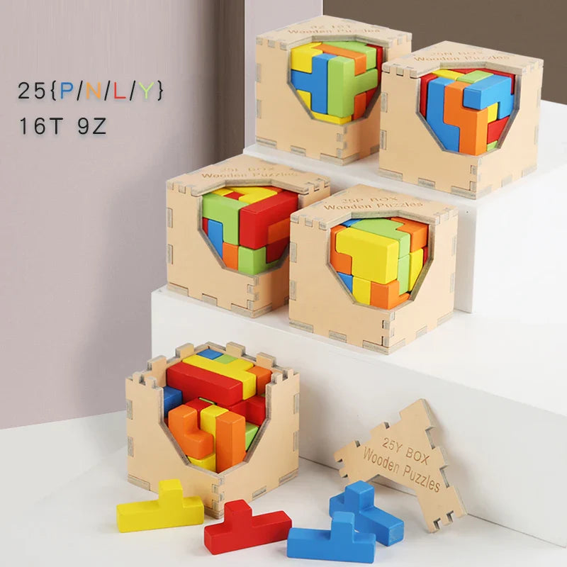Train je brein - 3D Tetris Puzzel