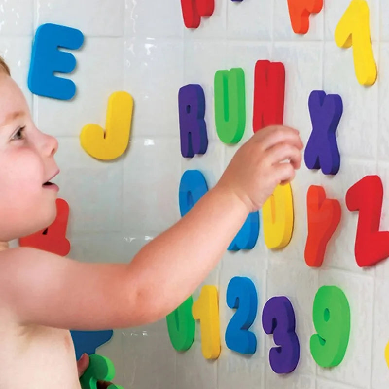 Educatief Badplezier - Leerzame Badletters en Cijfers voor Kinderen