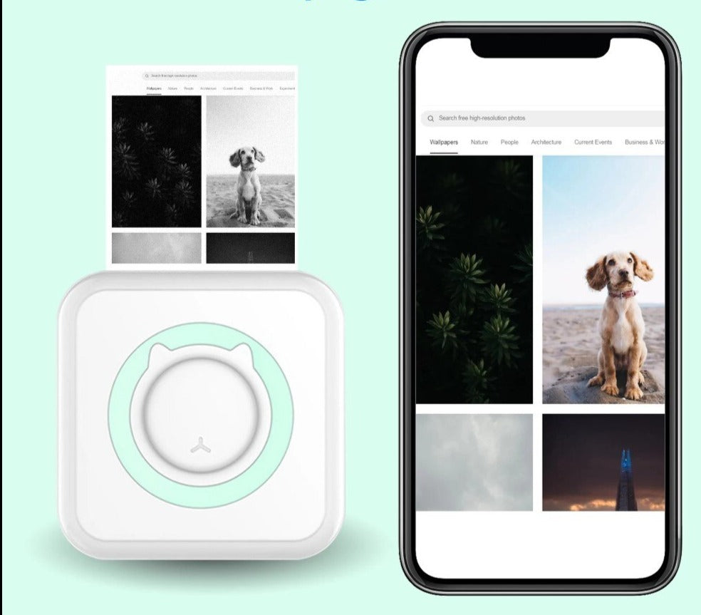 Kinderen Instant Fotoprinter – Maak en Deel Foto’s Direct met Deze Handige Fotoprinter
