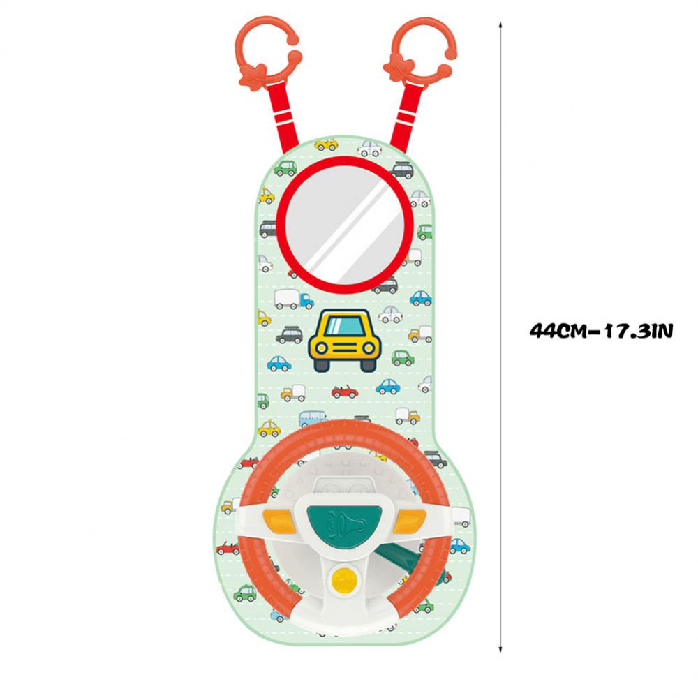 Baby Stuurwiel Speelgoed - Vermaak voor Onderweg - Interactief Baby Stuurwiel