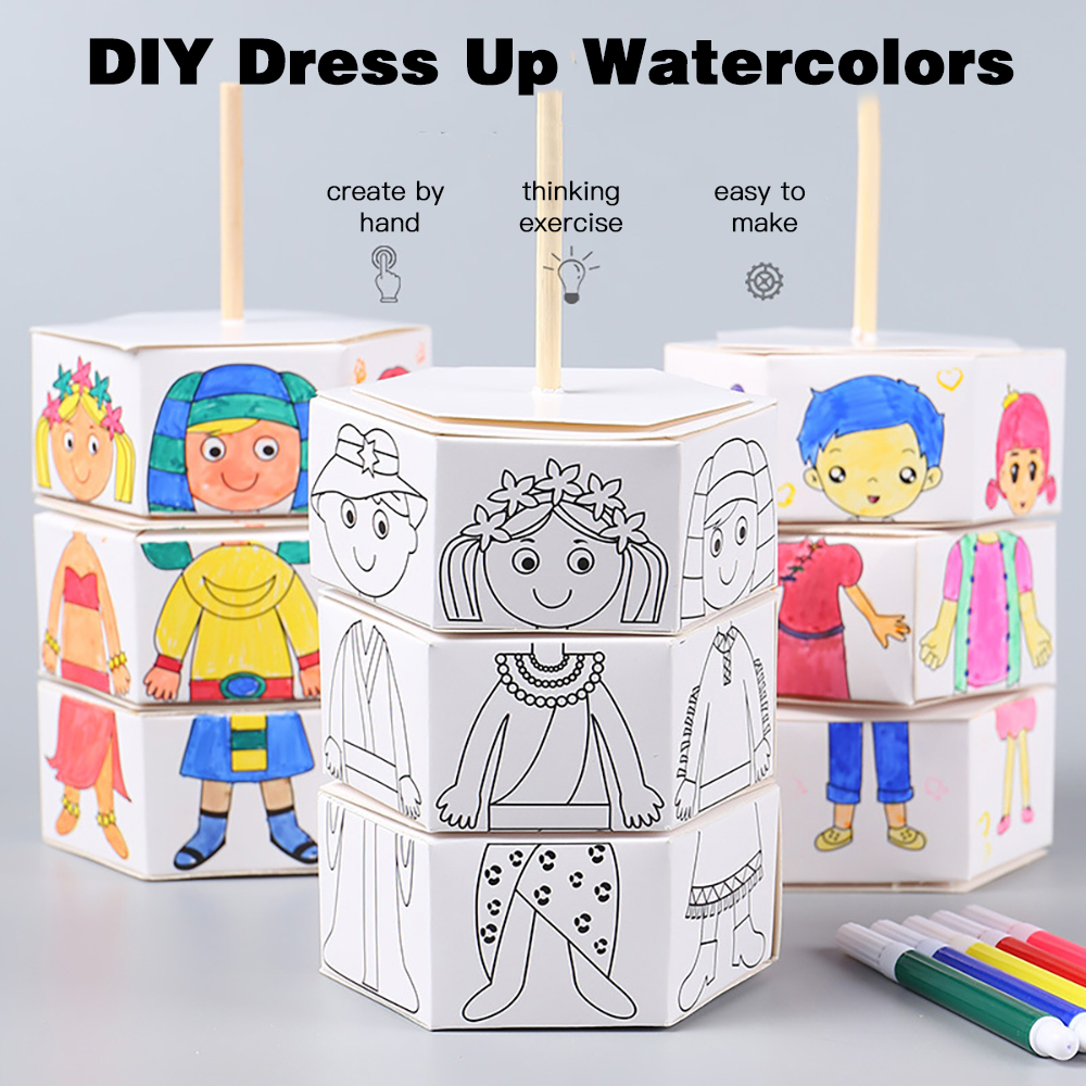 DIY Kleurpuzzel - Draai, Kleur en Creëer je Eigen Puzzel