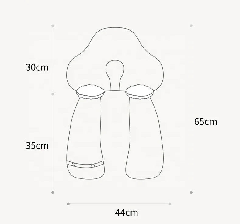 KnuffelNest - Veilig en comfortabel slapen - Babykussen
