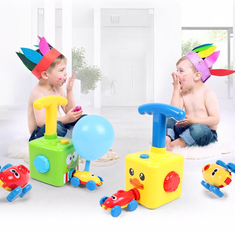 Ballonauto Speelgoed - Leren door Spelen - Educatief Wetenschapsspeelgoed