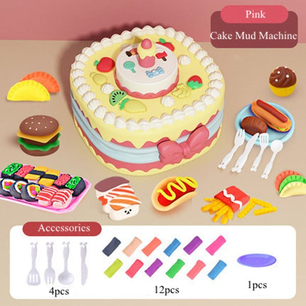 Taart Klei Set - Creatieve Kleurenpret voor Eindeloos Plezier - Speelklei