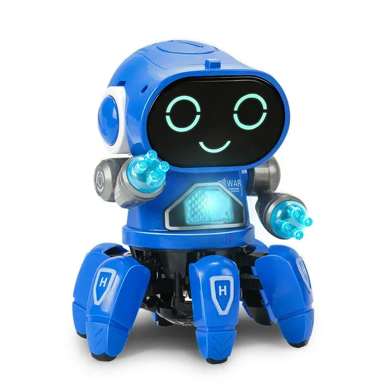 Dansende Spin Robot - Lichtshow en Bewegingen - Interactieve Speelgoedrobot