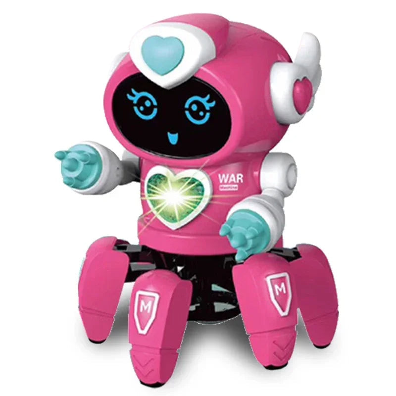 Dansende Spin Robot - Lichtshow en Bewegingen - Interactieve Speelgoedrobot